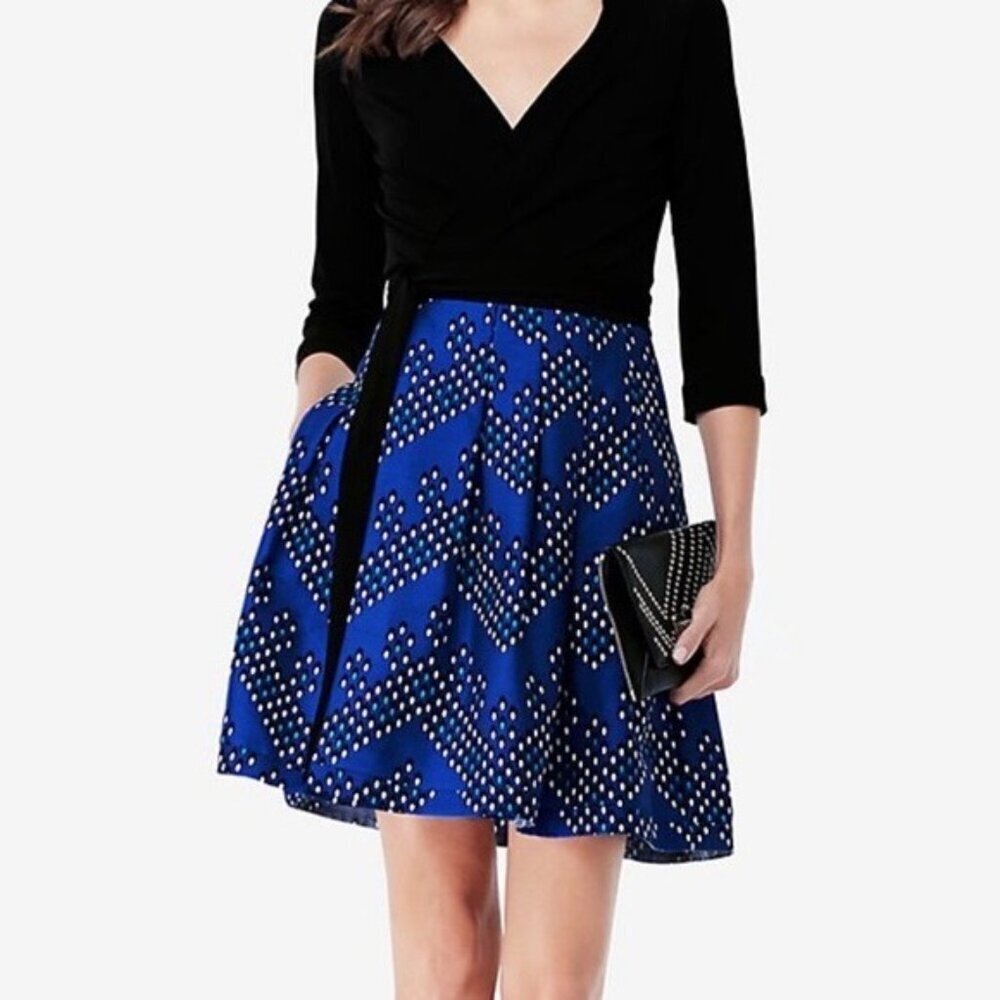 Diane Von Furstenberg DVF Jewel Wrap Dress $548